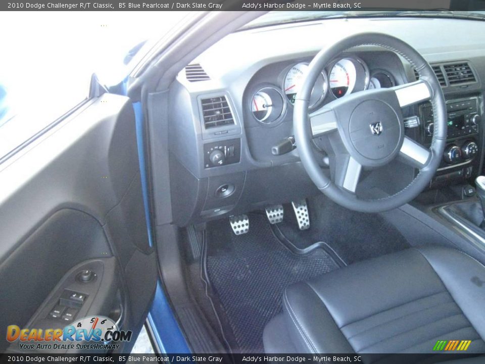 2010 Dodge Challenger R/T Classic B5 Blue Pearlcoat / Dark Slate Gray Photo #13