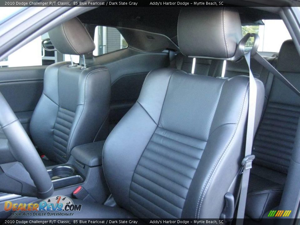 2010 Dodge Challenger R/T Classic B5 Blue Pearlcoat / Dark Slate Gray Photo #14