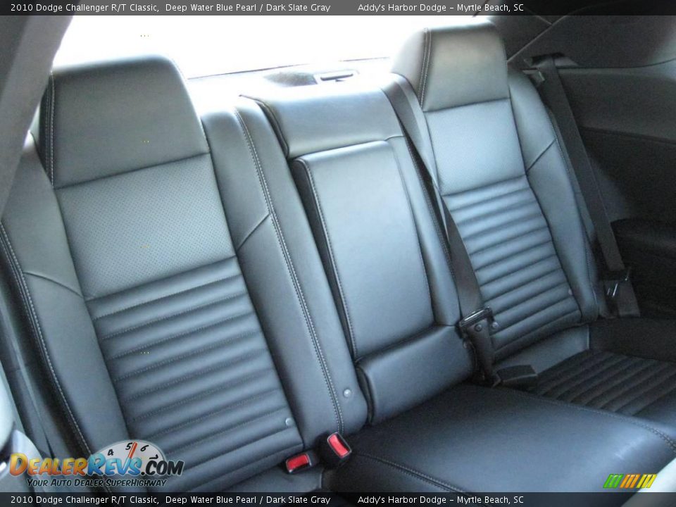2010 Dodge Challenger R/T Classic Deep Water Blue Pearl / Dark Slate Gray Photo #22