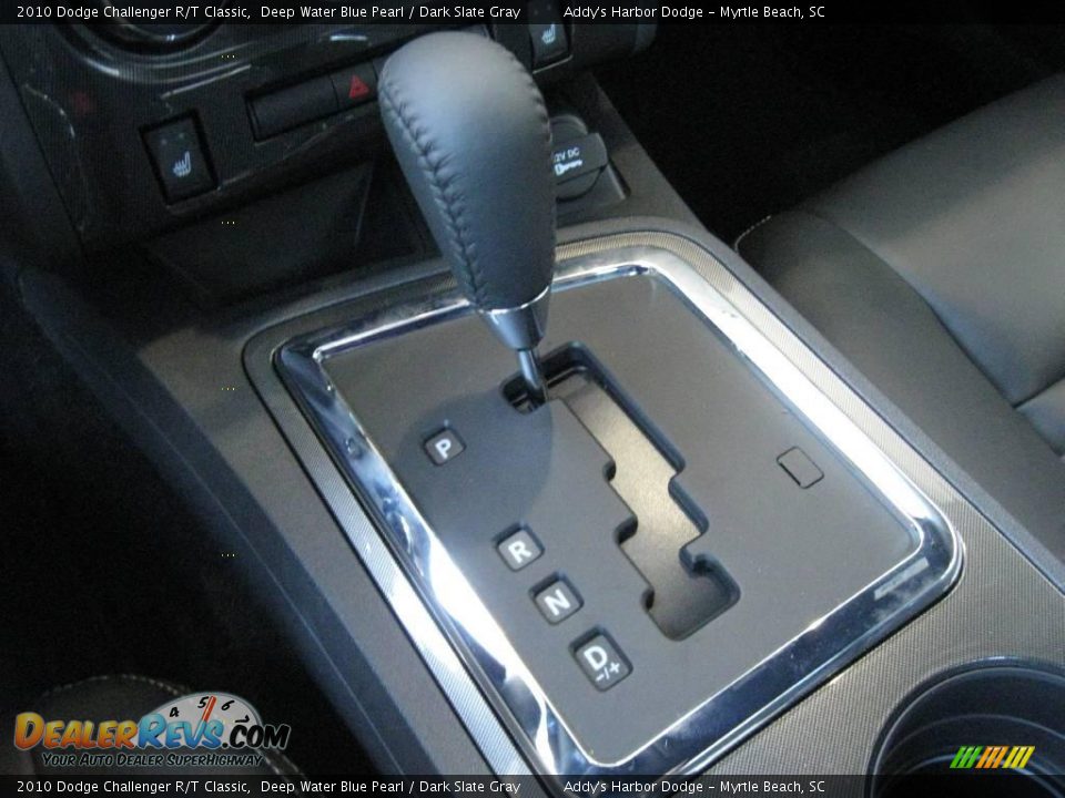 2010 Dodge Challenger R/T Classic Deep Water Blue Pearl / Dark Slate Gray Photo #27