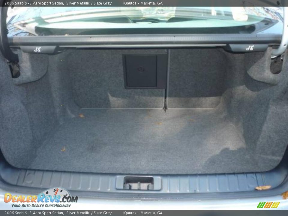 2006 Saab 9-3 Aero Sport Sedan Silver Metallic / Slate Gray Photo #25