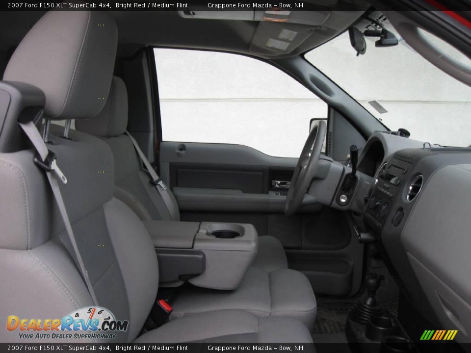 2007 Ford F150 XLT SuperCab 4x4 Bright Red / Medium Flint Photo #6