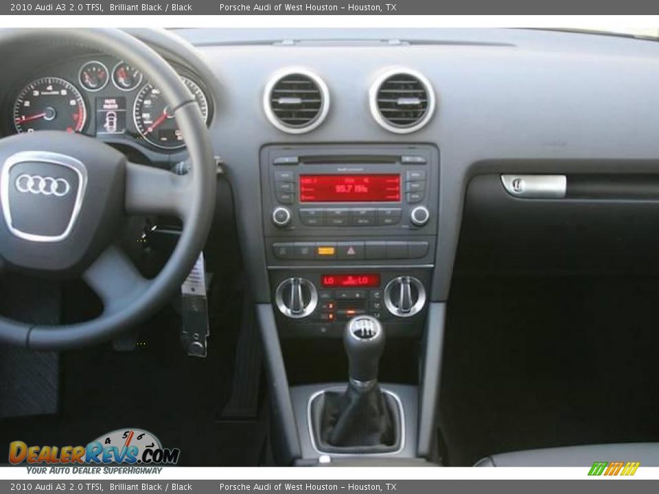 2010 Audi A3 2.0 TFSI Brilliant Black / Black Photo #5