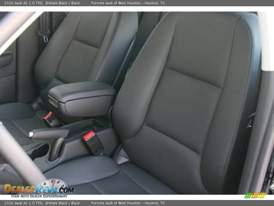 2010 Audi A3 2.0 TFSI Brilliant Black / Black Photo #6