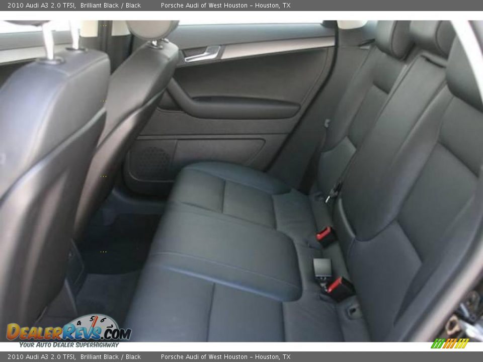 2010 Audi A3 2.0 TFSI Brilliant Black / Black Photo #7