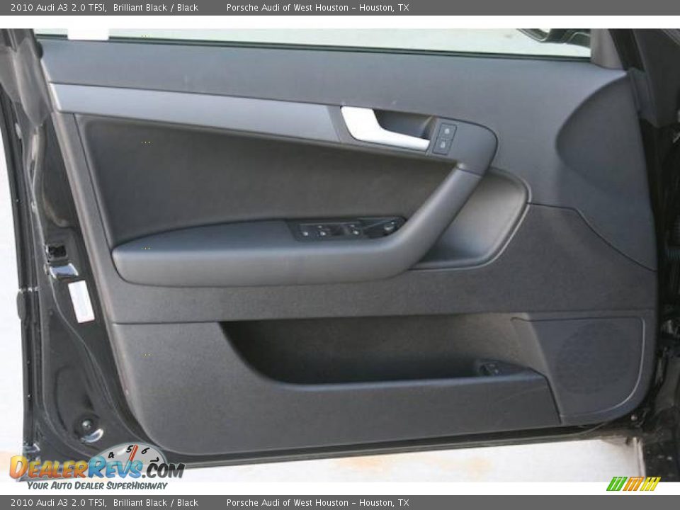 2010 Audi A3 2.0 TFSI Brilliant Black / Black Photo #14