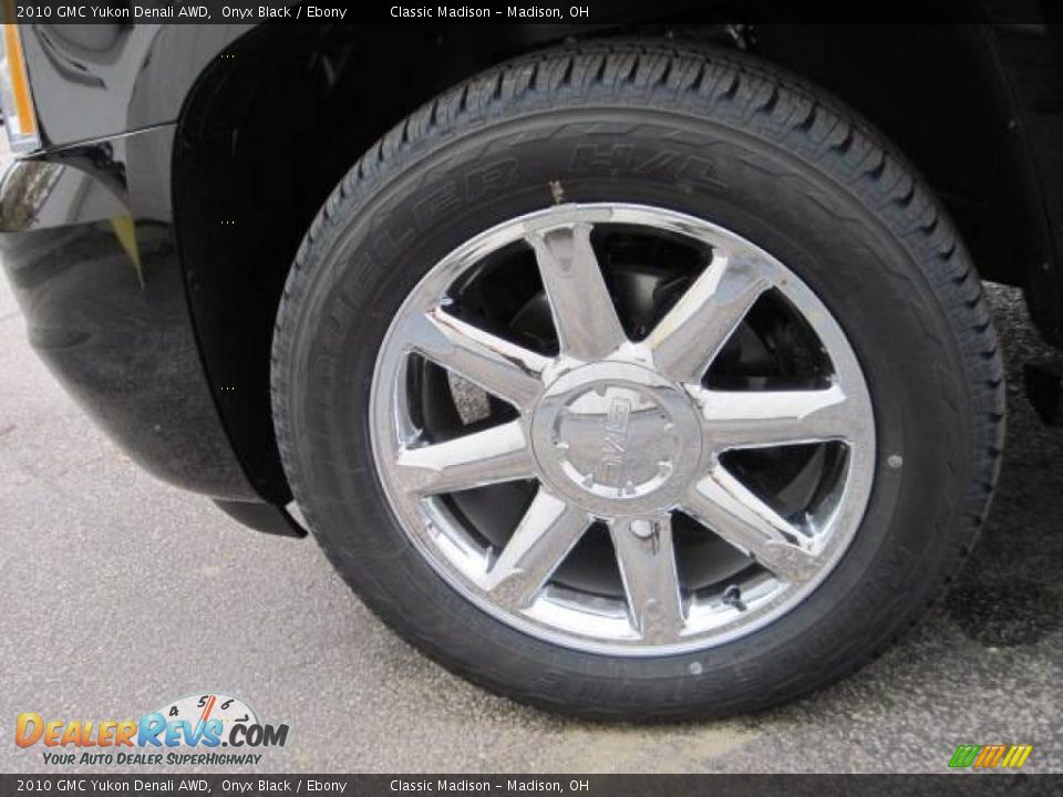 2010 GMC Yukon Denali AWD Onyx Black / Ebony Photo #6