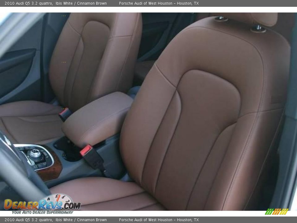 2010 Audi Q5 3.2 quattro Ibis White / Cinnamon Brown Photo #6