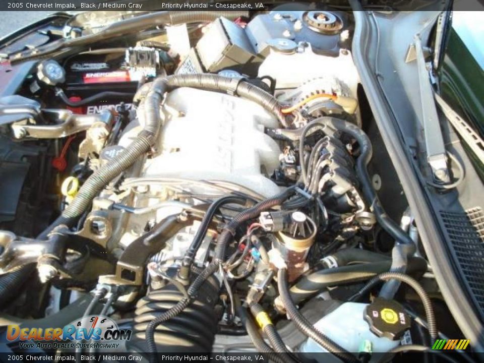 2005 Chevrolet Impala Black / Medium Gray Photo #18