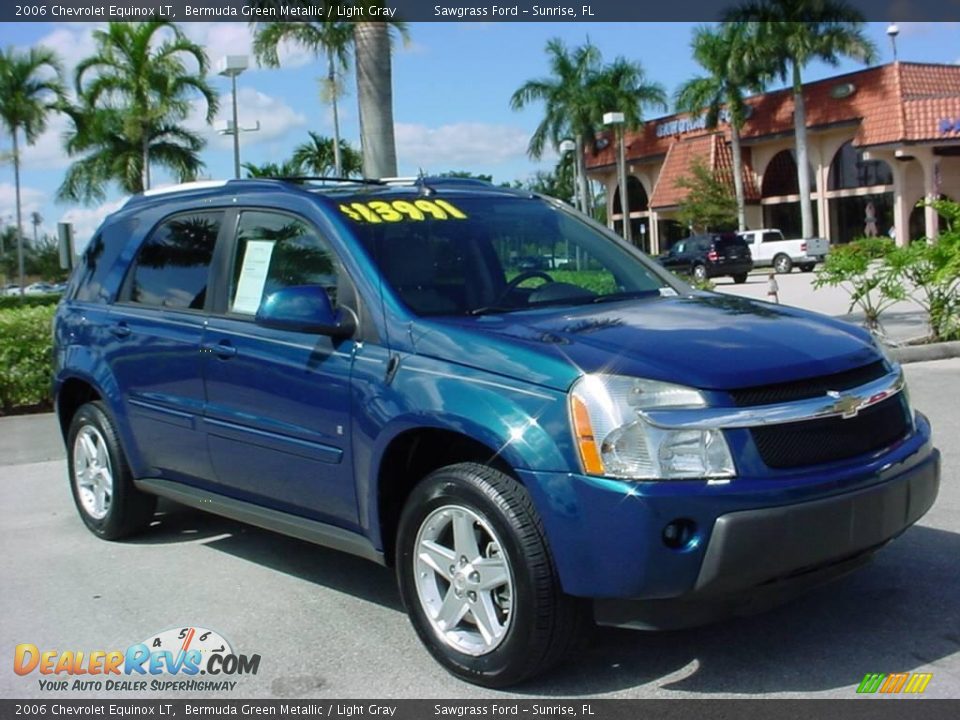 2006 Chevrolet Equinox LT Bermuda Green Metallic / Light Gray Photo #1