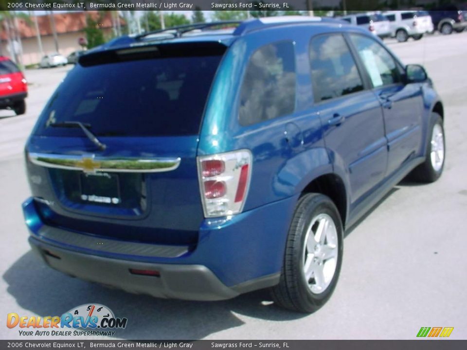 2006 Chevrolet Equinox LT Bermuda Green Metallic / Light Gray Photo #3