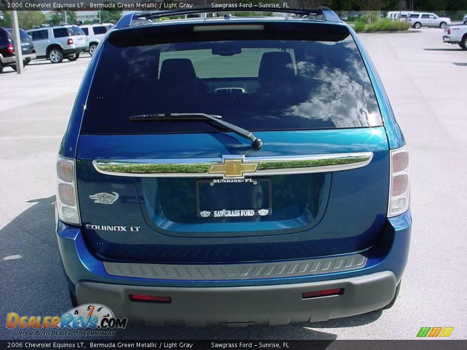 2006 Chevrolet Equinox LT Bermuda Green Metallic / Light Gray Photo #4