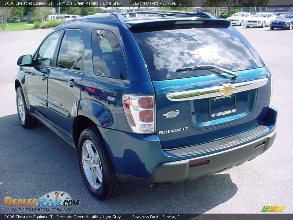 2006 Chevrolet Equinox LT Bermuda Green Metallic / Light Gray Photo #6