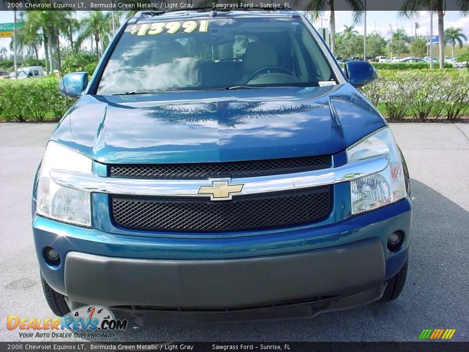 2006 Chevrolet Equinox LT Bermuda Green Metallic / Light Gray Photo #9