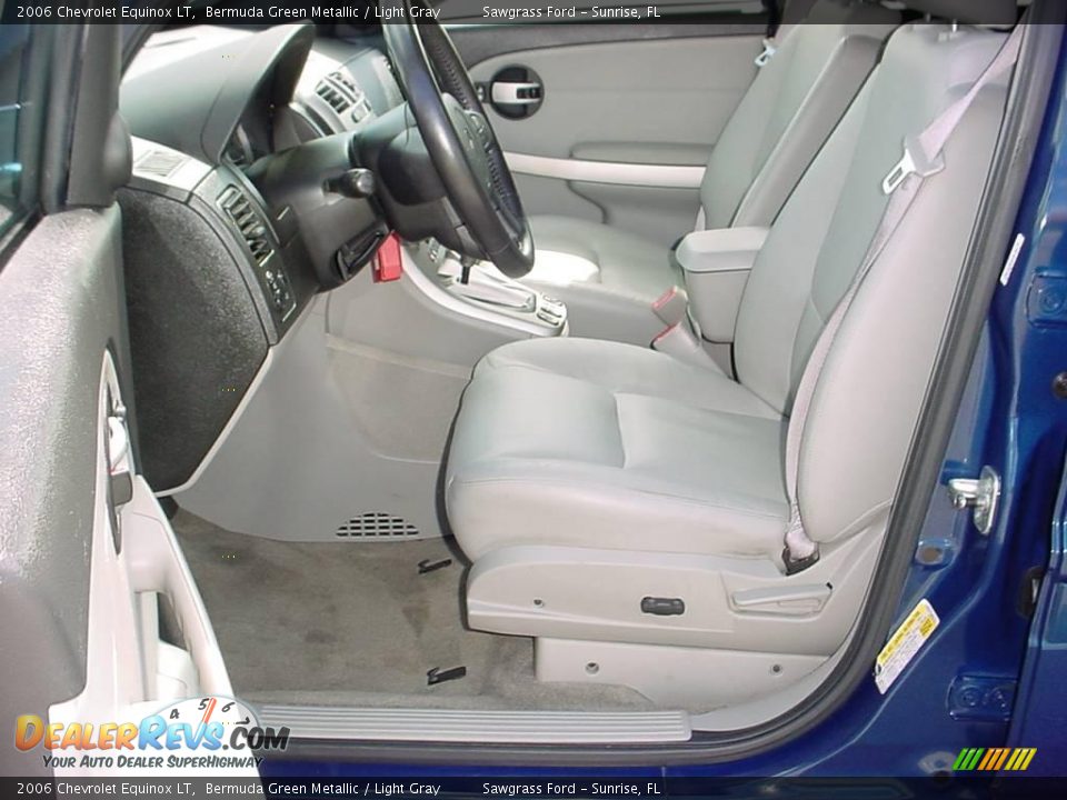 2006 Chevrolet Equinox LT Bermuda Green Metallic / Light Gray Photo #11