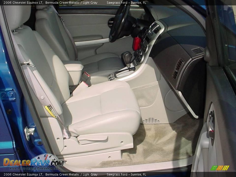 2006 Chevrolet Equinox LT Bermuda Green Metallic / Light Gray Photo #12