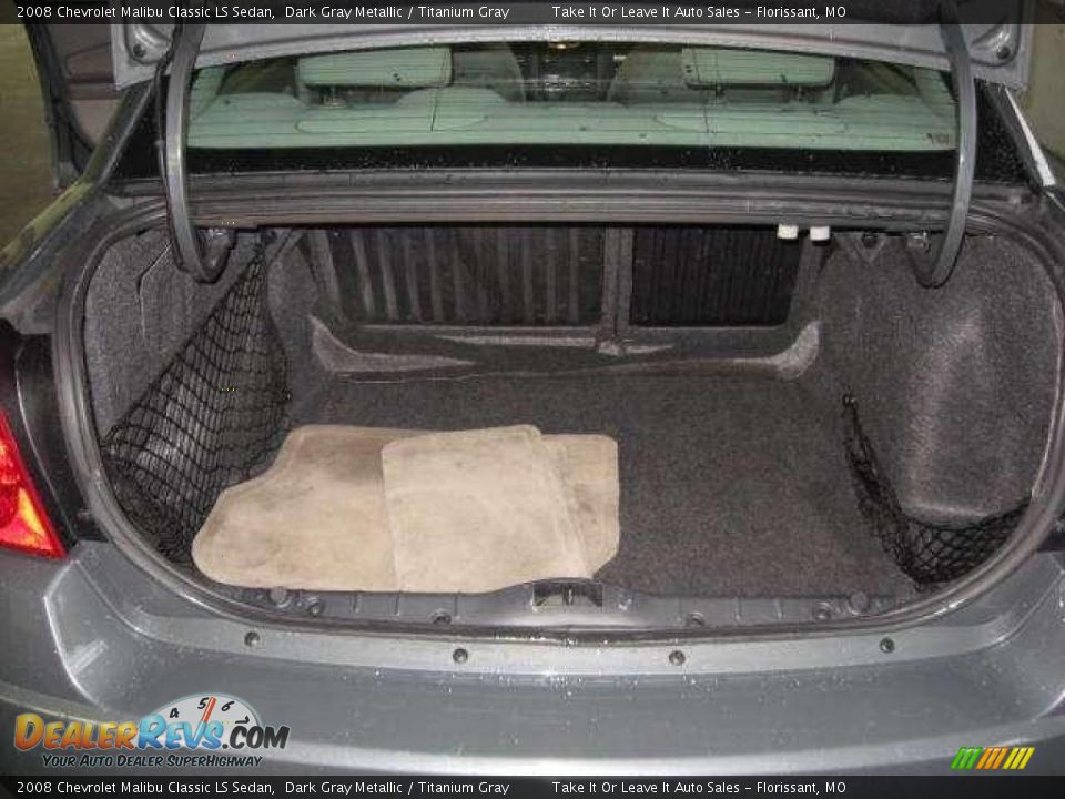 2008 Chevrolet Malibu Classic LS Sedan Dark Gray Metallic / Titanium Gray Photo #2