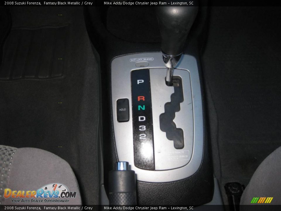 2008 Suzuki Forenza Fantasy Black Metallic / Grey Photo #13