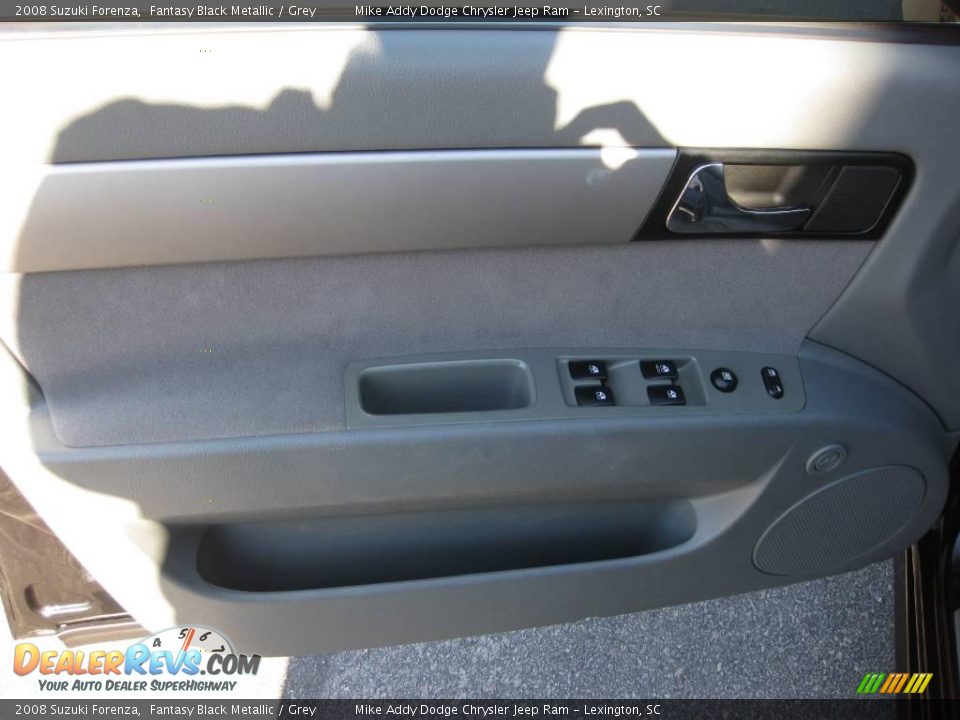 2008 Suzuki Forenza Fantasy Black Metallic / Grey Photo #19