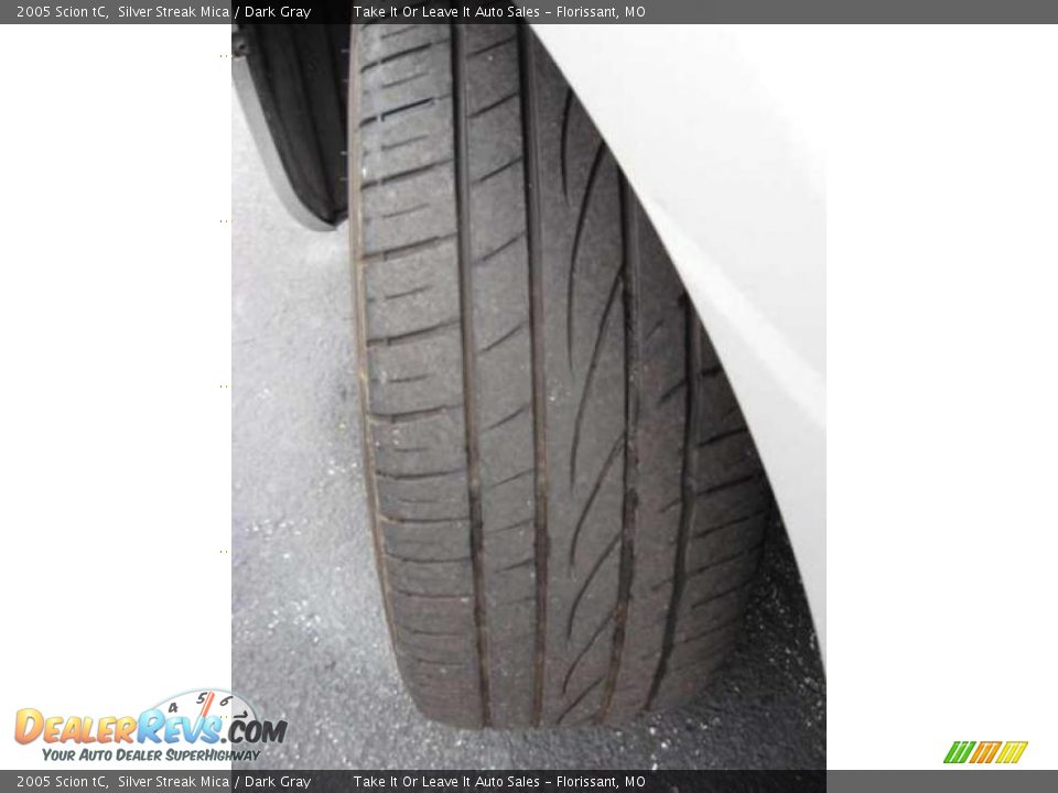 2005 Scion tC Silver Streak Mica / Dark Gray Photo #2