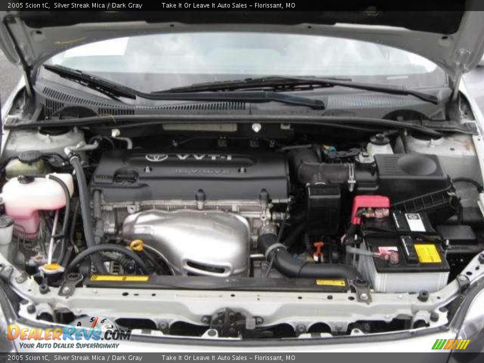 2005 Scion tC Silver Streak Mica / Dark Gray Photo #3