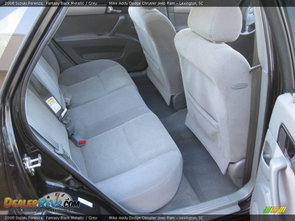 2008 Suzuki Forenza Fantasy Black Metallic / Grey Photo #25