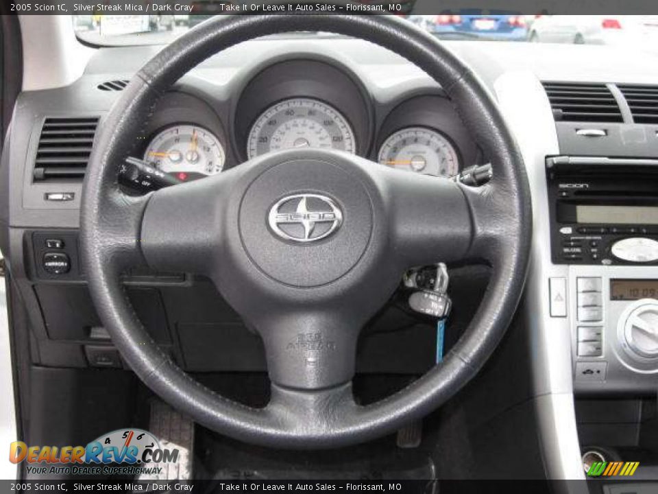 2005 Scion tC Silver Streak Mica / Dark Gray Photo #7