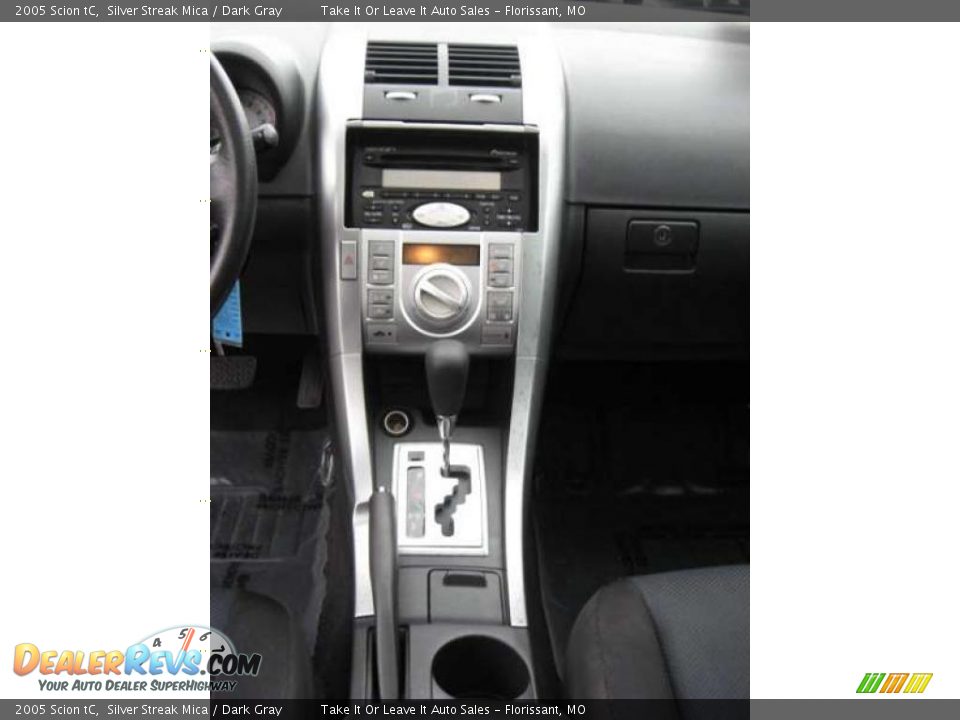 2005 Scion tC Silver Streak Mica / Dark Gray Photo #8
