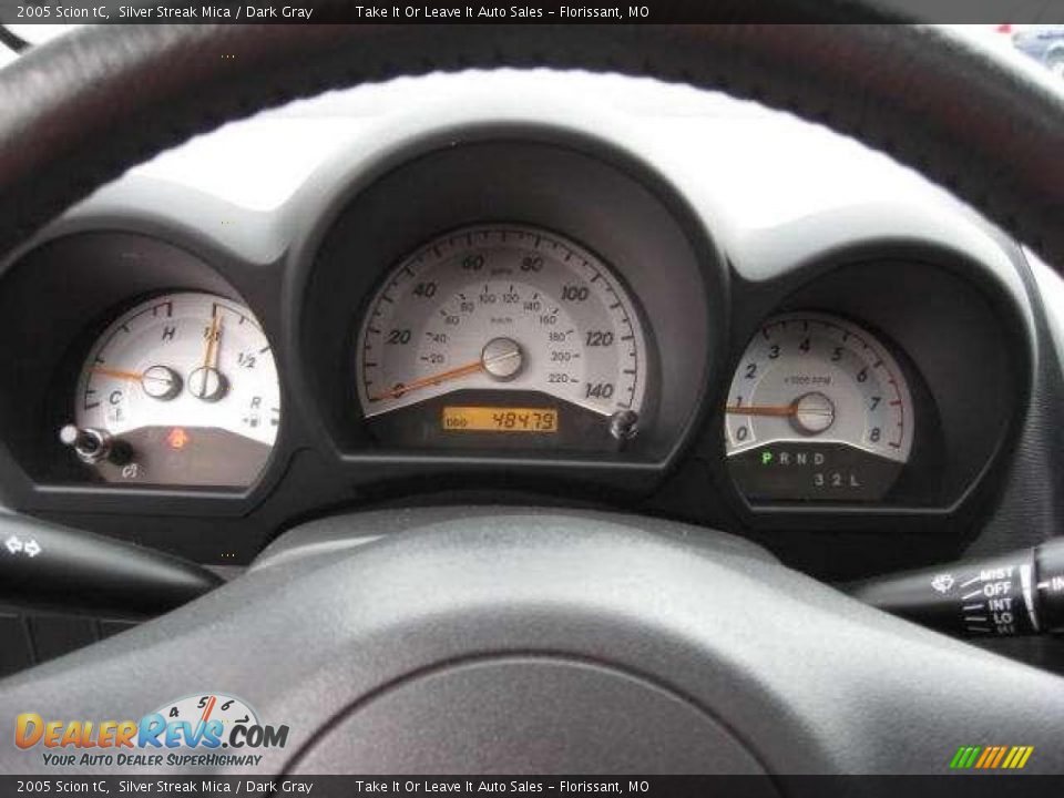 2005 Scion tC Silver Streak Mica / Dark Gray Photo #9