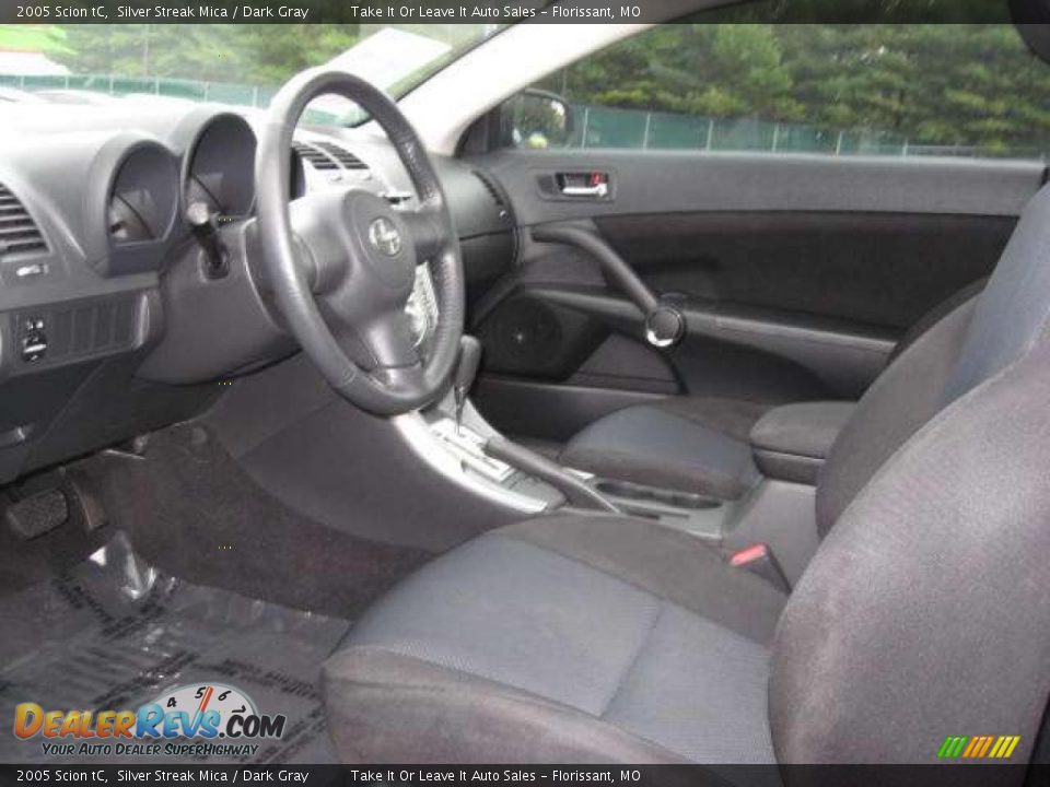 2005 Scion tC Silver Streak Mica / Dark Gray Photo #10