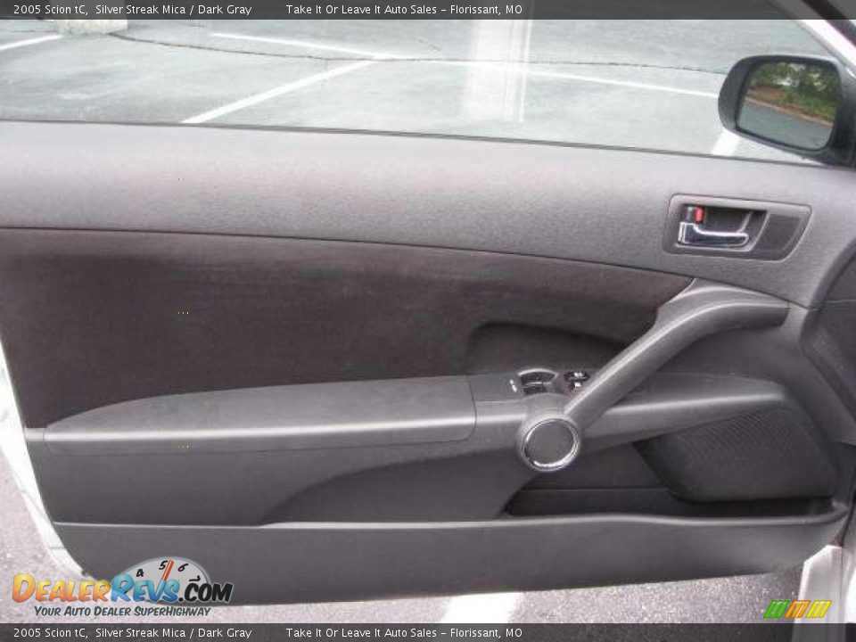 2005 Scion tC Silver Streak Mica / Dark Gray Photo #11