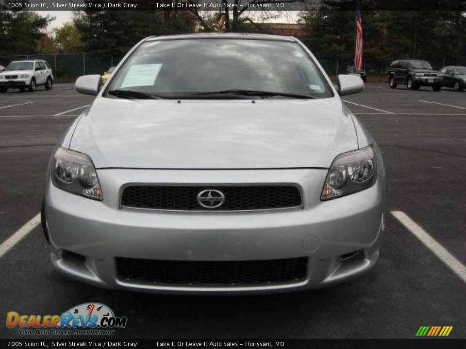 2005 Scion tC Silver Streak Mica / Dark Gray Photo #12