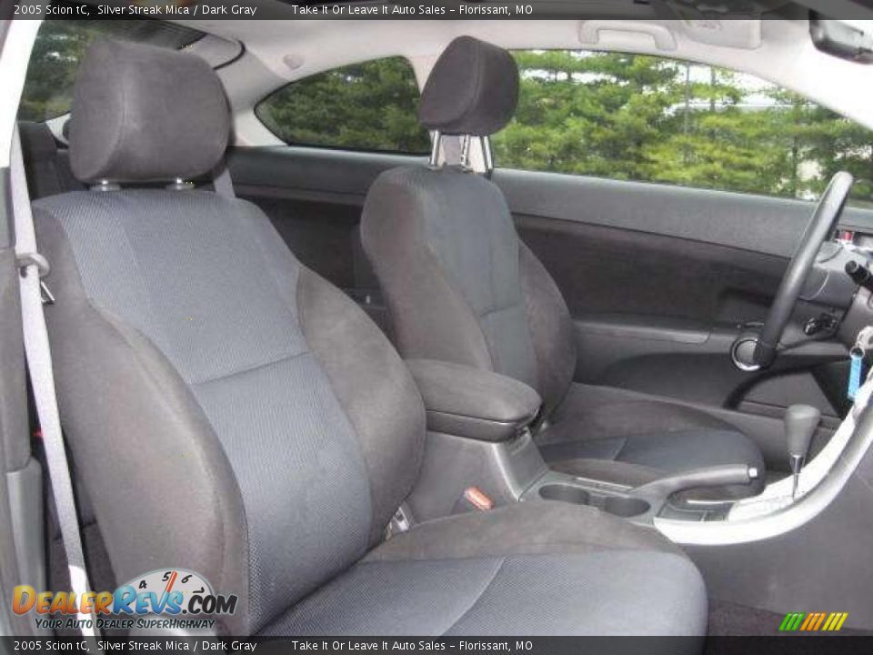 2005 Scion tC Silver Streak Mica / Dark Gray Photo #13