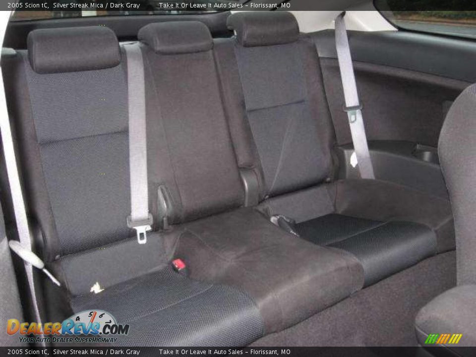 2005 Scion tC Silver Streak Mica / Dark Gray Photo #14