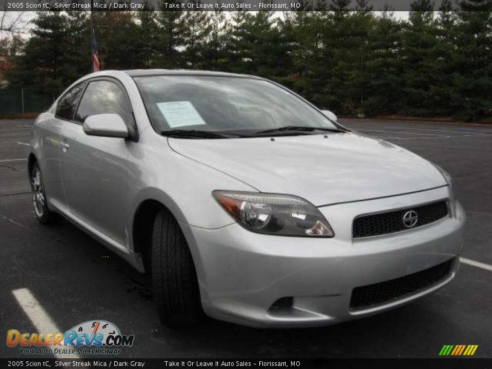 2005 Scion tC Silver Streak Mica / Dark Gray Photo #15