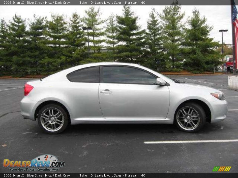 2005 Scion tC Silver Streak Mica / Dark Gray Photo #16