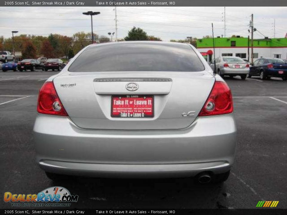 2005 Scion tC Silver Streak Mica / Dark Gray Photo #18