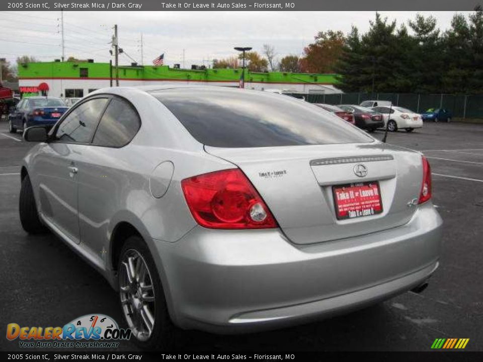 2005 Scion tC Silver Streak Mica / Dark Gray Photo #19