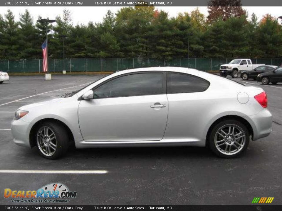 2005 Scion tC Silver Streak Mica / Dark Gray Photo #20