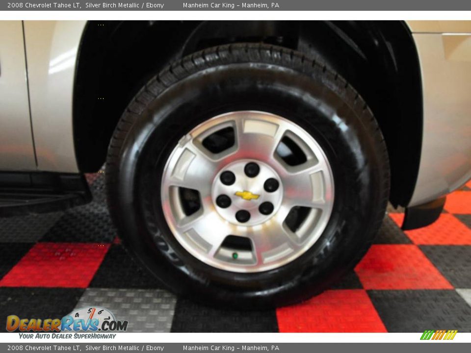 2008 Chevrolet Tahoe LT Silver Birch Metallic / Ebony Photo #19