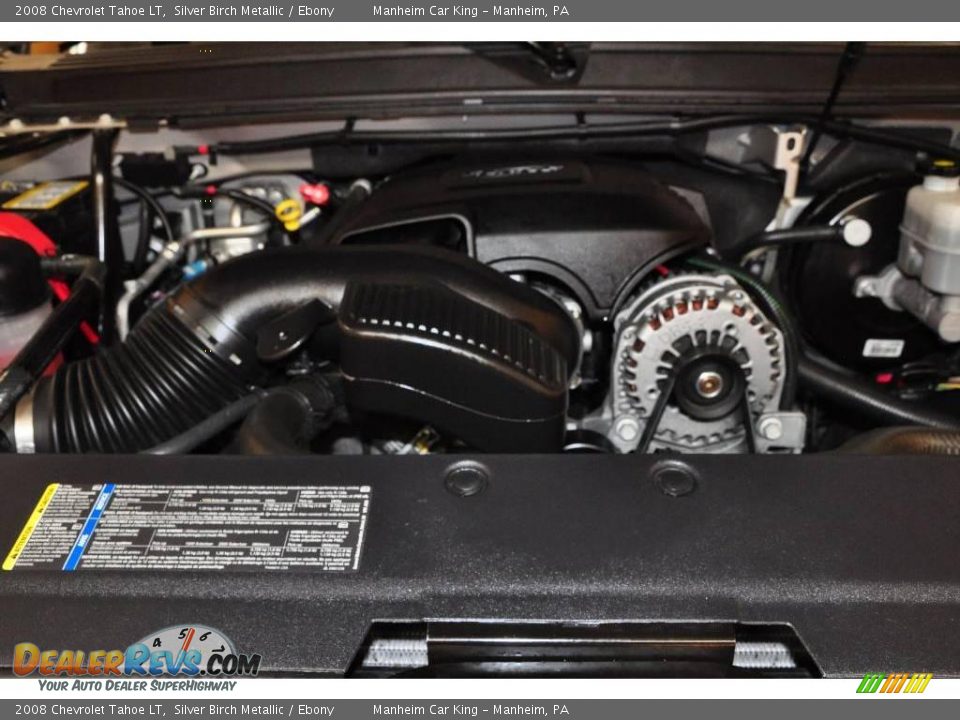 2008 Chevrolet Tahoe LT Silver Birch Metallic / Ebony Photo #20