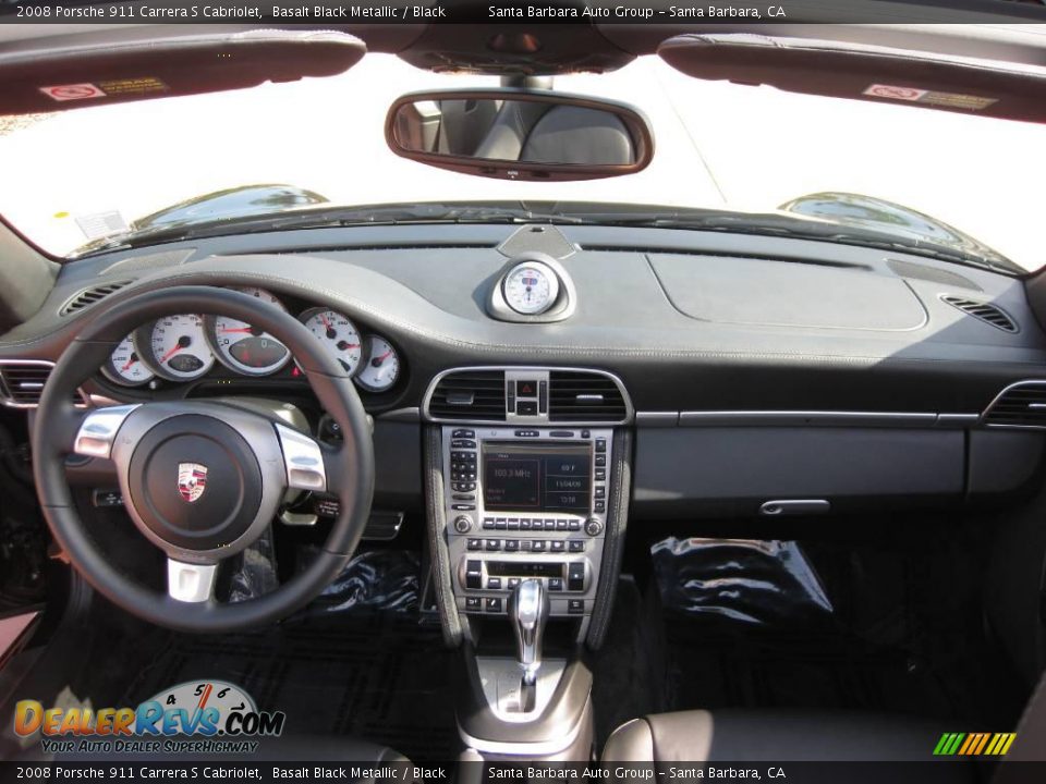 2008 Porsche 911 Carrera S Cabriolet Basalt Black Metallic / Black Photo #20