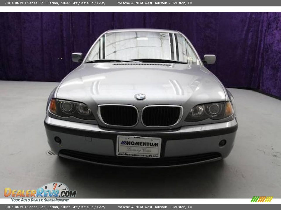 2004 BMW 3 Series 325i Sedan Silver Grey Metallic / Grey Photo #2