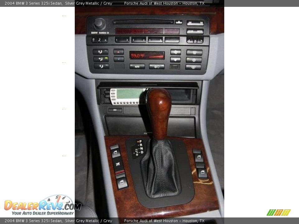 2004 BMW 3 Series 325i Sedan Silver Grey Metallic / Grey Photo #26