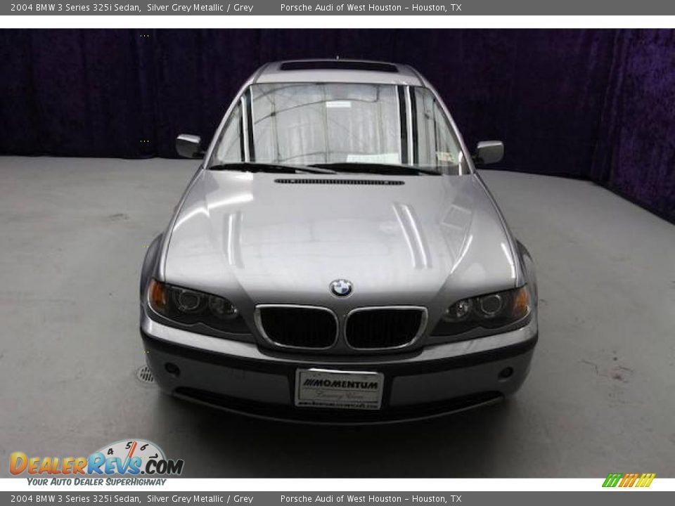 2004 BMW 3 Series 325i Sedan Silver Grey Metallic / Grey Photo #31