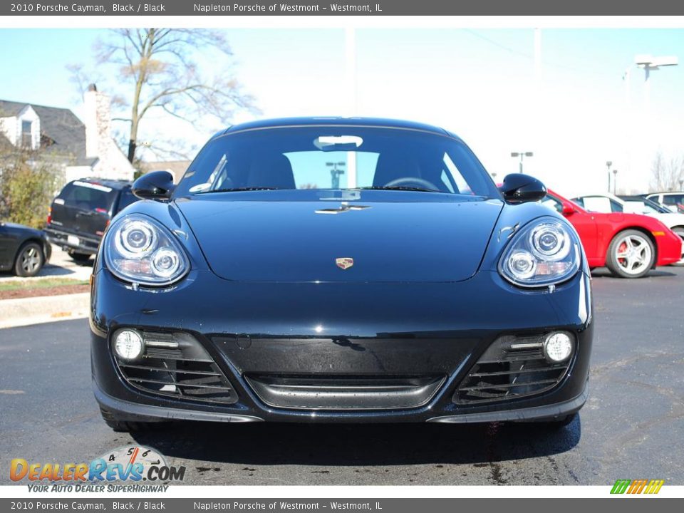 2010 Porsche Cayman Black / Black Photo #2