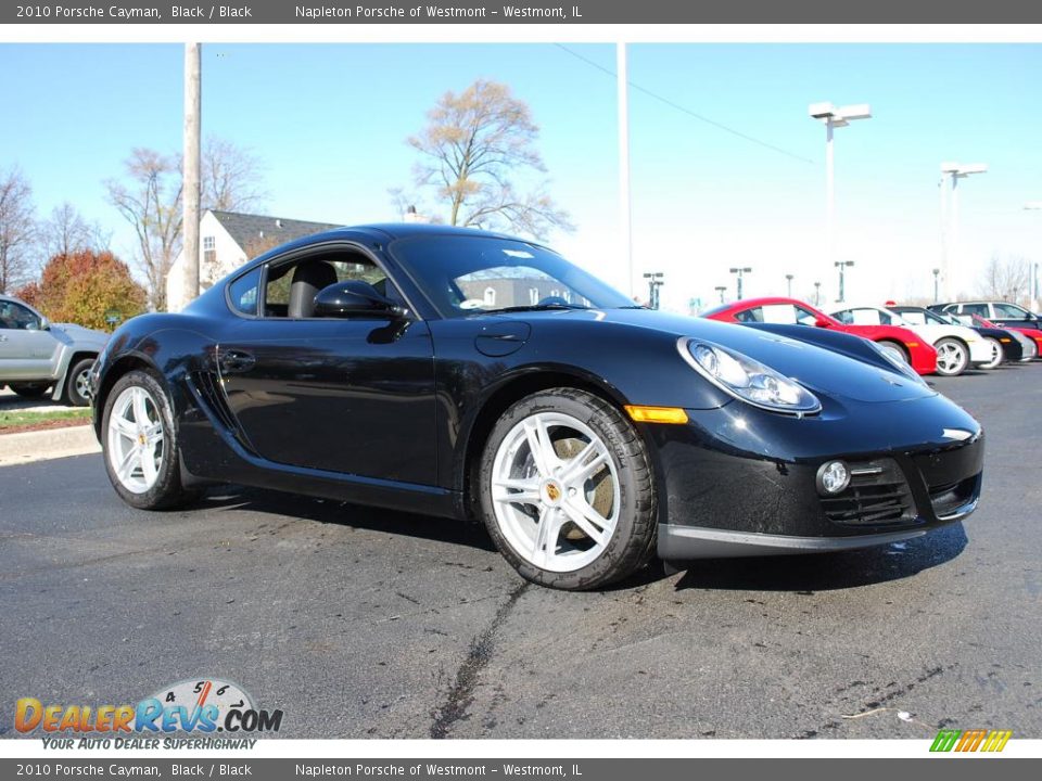2010 Porsche Cayman Black / Black Photo #4
