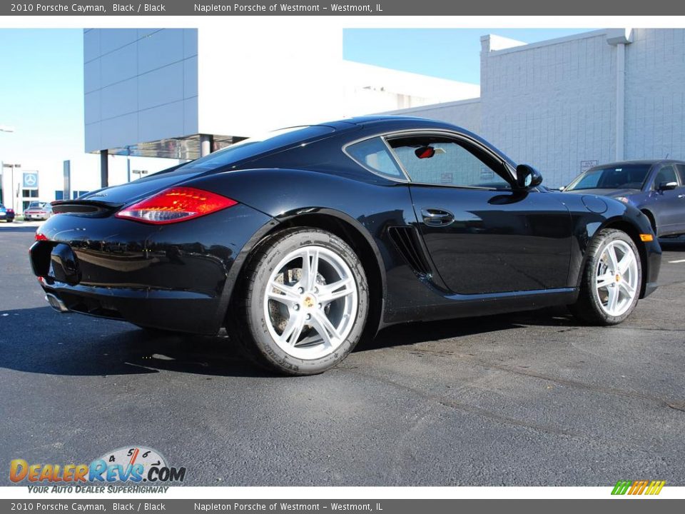 2010 Porsche Cayman Black / Black Photo #6