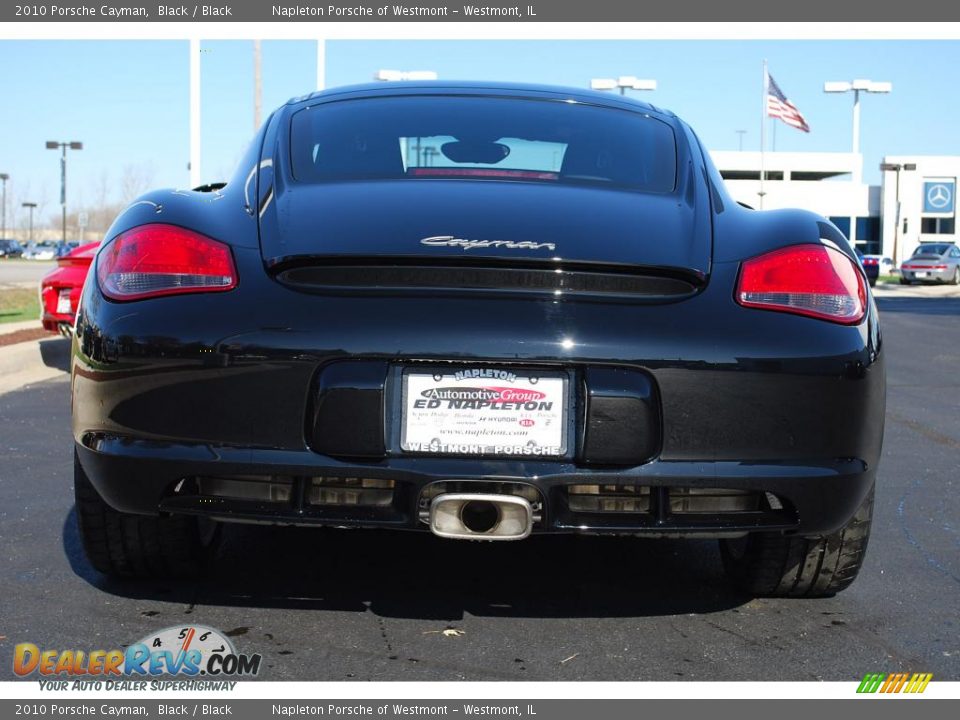 2010 Porsche Cayman Black / Black Photo #7
