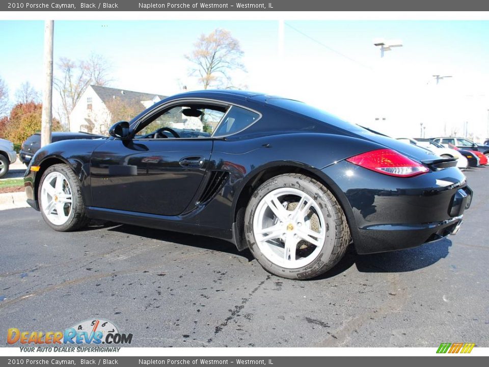 2010 Porsche Cayman Black / Black Photo #8